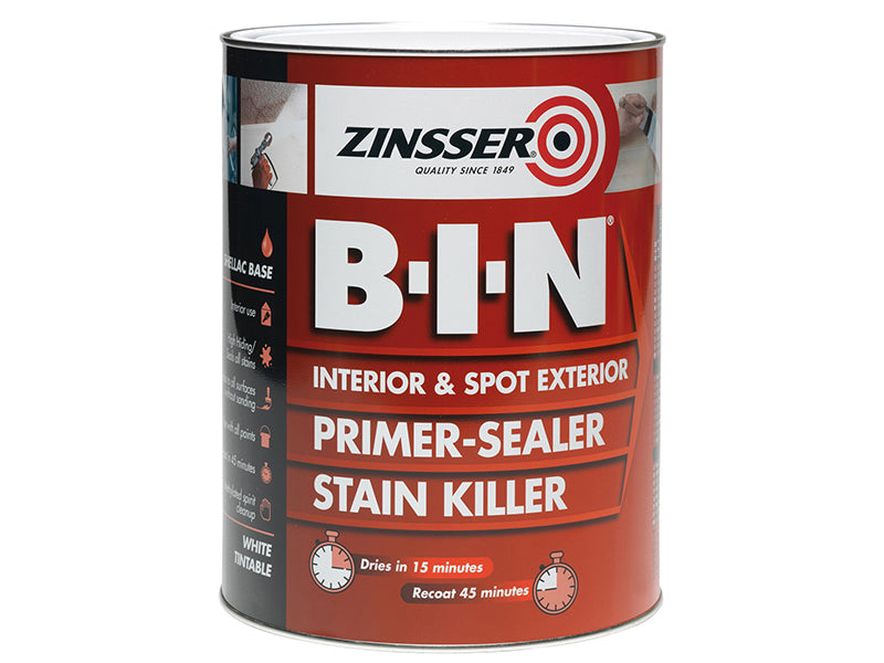 Zinsser B.I.N® Primer, Sealer & Stain Killer